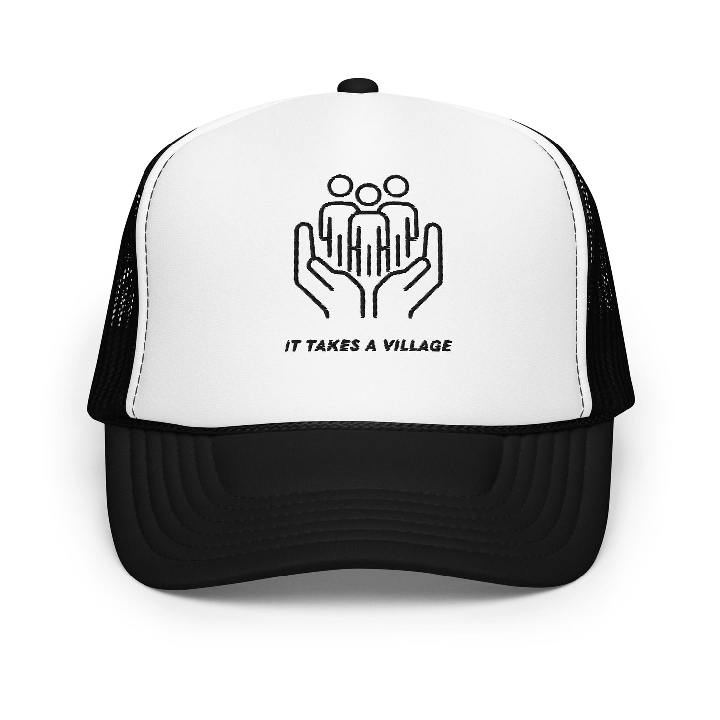 Legacy Foam Trucker Hat (Black Font)